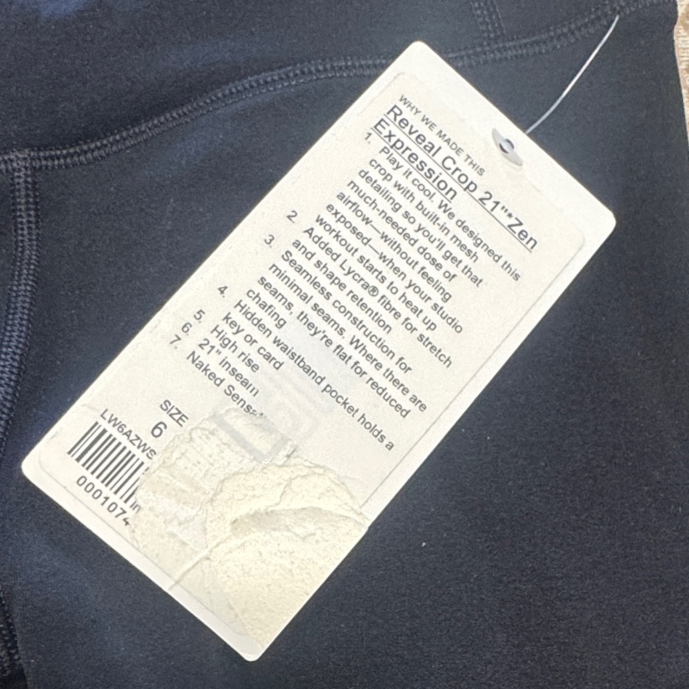 lululemon athletica Black Leggings